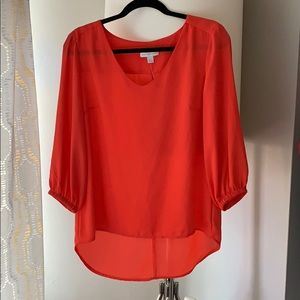 New York & Company 3/4 Sleeve Work Blouse